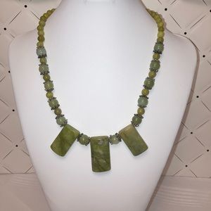 Aventurine stone necklace ❤️